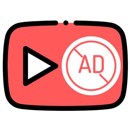 YouTube AdBlock Logo